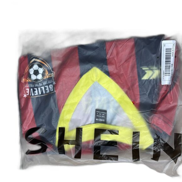 Shein NWT Los Angeles Cropped Jersey Graphic Short Sleeve Tee XS - Picture 6 of 7